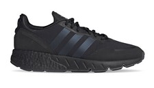 adidas ZX 1K Boost Triple Black H05335 Men's Training Running Shoes Size 11.5
