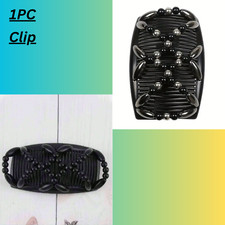 Stretch Handmade Double Comb Elastic Hairpin Magic Hair Comb Beaded Hair Clip