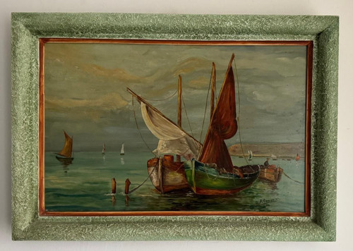 Guerriat french vintage oil - guerriat,