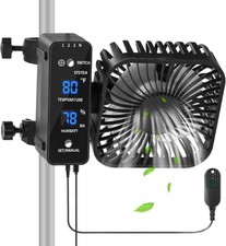 4" Grow Tent Fan with Auto
