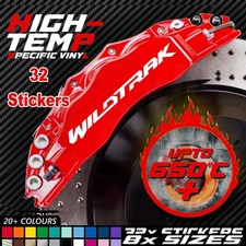32x FORD WILDTRAK RANGER High Temp Brake Calliper 8 SIZE Vinyl Decal Sticker Car