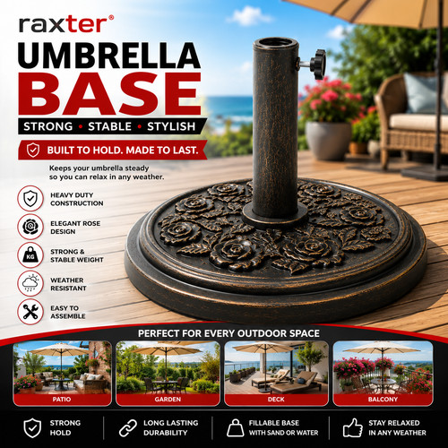 Cast iron round - round, umbrella