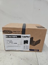 GALVANISED FENCE / TRELLIS PANEL BRACKET CLIPS -  44mm x 16