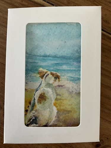 Ooak aceo original painting - aceo,