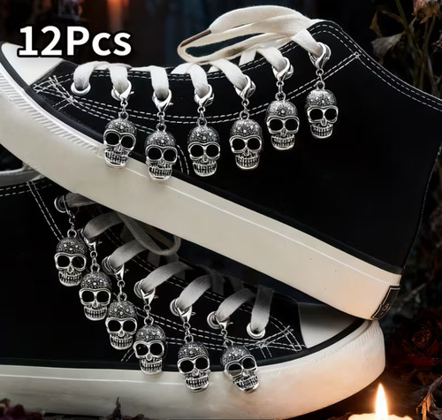 12pc skeleton shoe - shoe, punk