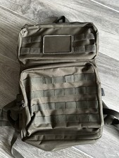 Men's Molle Tactical Rucksack Bag Airsoft, Gym, Green/Khaki, Multi-Zip