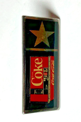 Coca cola vintage 1980s lapel - vintage,