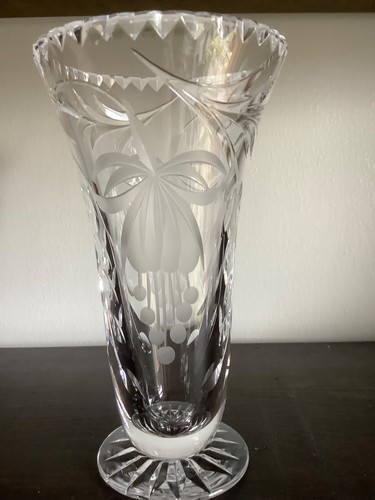 Elegant cut glass - , flower