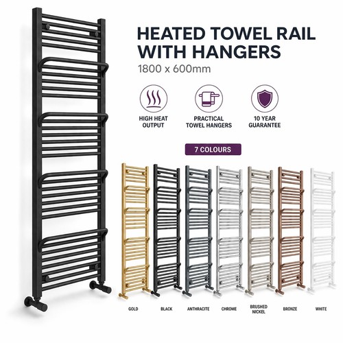 1800x600 heated towel - heated,