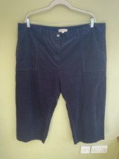 M&S Per Una Navy Blue Cord