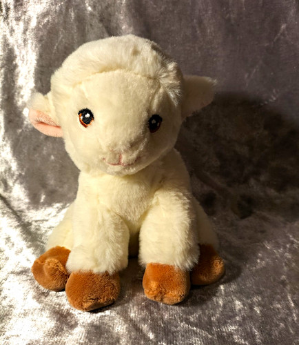Keel eco white lamb plush - lamb, soft