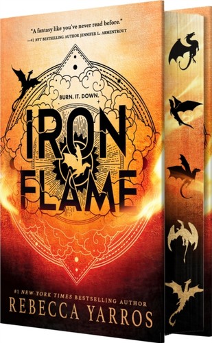 Iron flame wing and claw - iron,