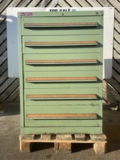 6 Drawers Engineering Tooling Box JOB LOT - INCLUDING CONTENTS ! Bott - Polstore