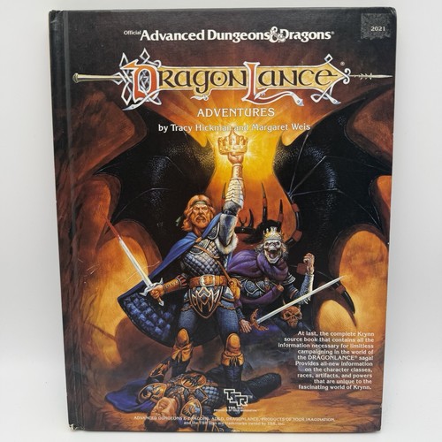 Dragonlance adventurers 1987 - dragonlance,