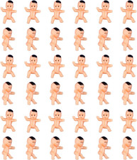 Tabanzhe 36Pcs Mini Plastic