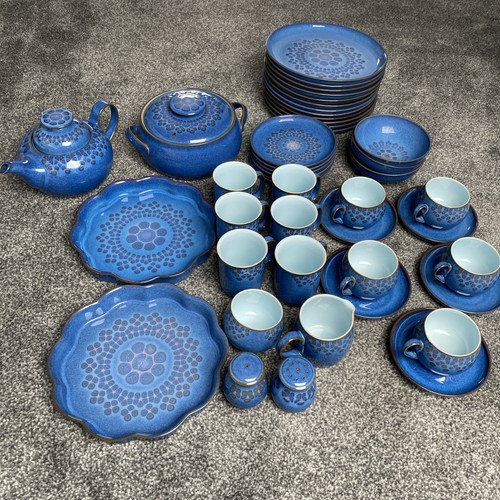 Denby midnight dinner set - midnight,