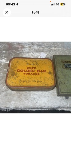 Vintage tabacco tins wills - tabacco,