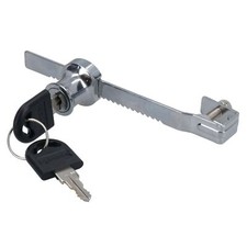 Terrarium Sliding Lock With Key for Security for Glass Vivarium/Terrarium Door