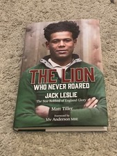 SIGNED The Lion Who Never Roared: The Star..., Viv Anderson Rare Dust cover GC