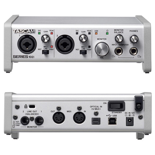 Tascam series 102i usb audio - series,