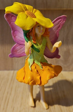 Fairy with Flower Umbrella WINTER WONDERLAND - Fantasy Toy Figure ELC [S5]. 