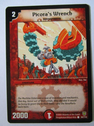 Duel masters picora wrench - duel, picora's