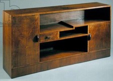 P.E Gane 1930's sideboard walnut Art Deco