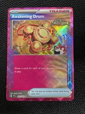 Awakening Drum Pokemon Prize Pack Series 5 Promo Pokemon Card Play Stamp