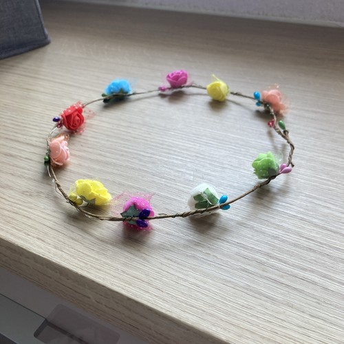 Flower headband head - headband, garland