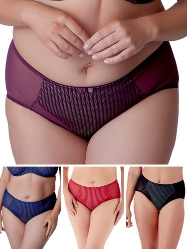 Berlei beauty stripe briefs - stripe,
