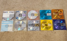 Mix of 10 used MiniDiscs SONY