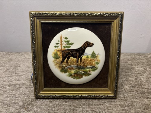 Vintage framed staffordshire - vintage,