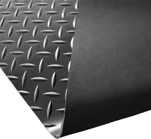 Checker rubber mat - for, garage