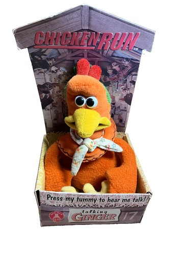 Vintage chicken run talking - chicken,