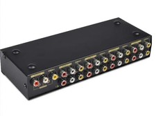 AV RCA Switch Box 8 in 1 out