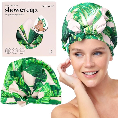 Kitsch luxury shower caps for - kitsch,