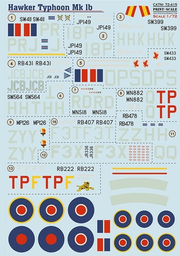Hawker typhoon mk ib - hawker,