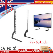Universal Top TV Table Stand Leg Mount Flat Screen 27-65 inch TV Bracket LED LCD