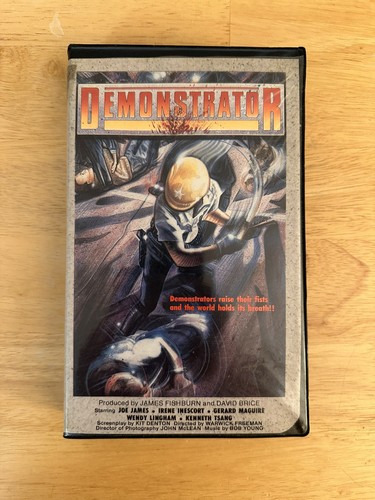 Demonstrator 1986 vhs tape big - 1986,