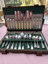 Quality Stainless Steel Boxed Cutlery Set By Sheffield England.