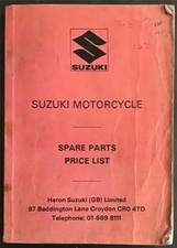 SUZUKI Motorcycle Spare Parts