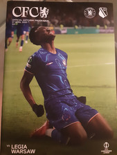 Programme Chelsea v Legia Warsaw Europa Conference League 2024/25
