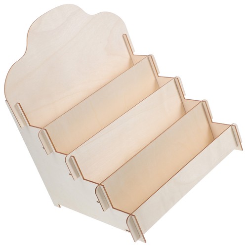 Greeting card holder wooden - greeting,