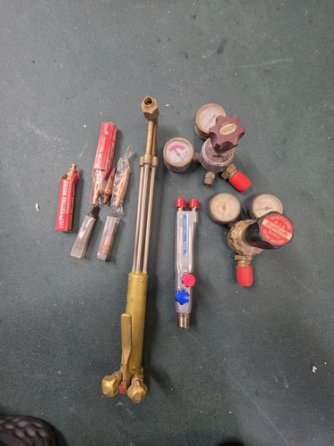 Oxy acetylene cutting - acetylene,
