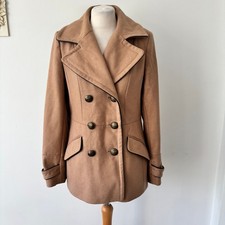 Miss Sixty Wool Blend Pea Coat