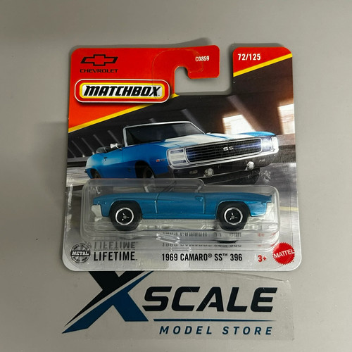 Matchbox 1969 camaro ss - 1/64,