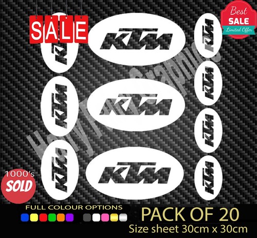 Ktm vinyl decal stickers - ktm,