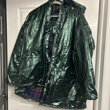 Wippette Jacket XL Green Vinyl