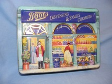 Boots Chemist Biscuit Tin