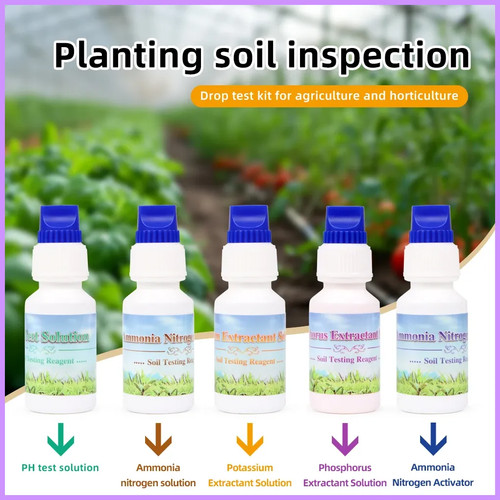 Soil test solution kit - in,